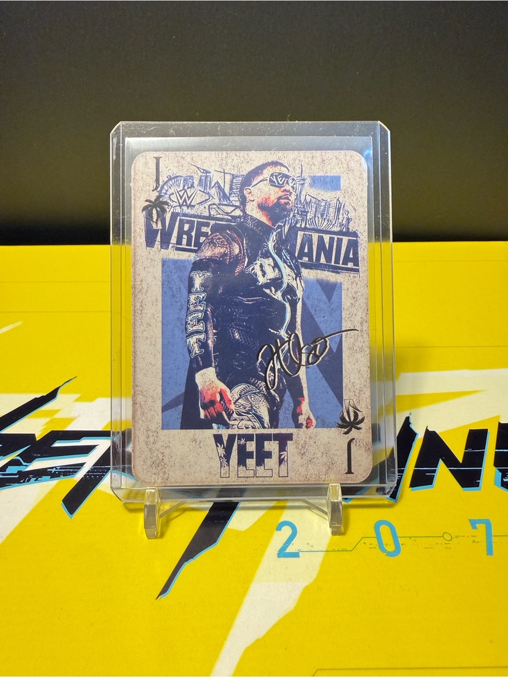 JEY USO-WWE Hot Topic Ripple Junction-Limited Edition PROMO Card- New
